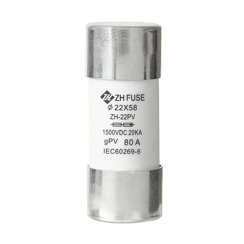 80a 22 × 58 mm hengeres biztosíték