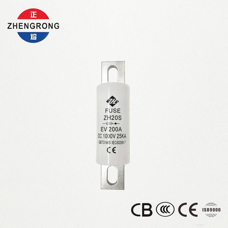EV DC biztosíték 200A 1000V (ZH20S) | 25kA megszakítási kapacitás | IEC60269 tanúsítvánnyal rendelkezik