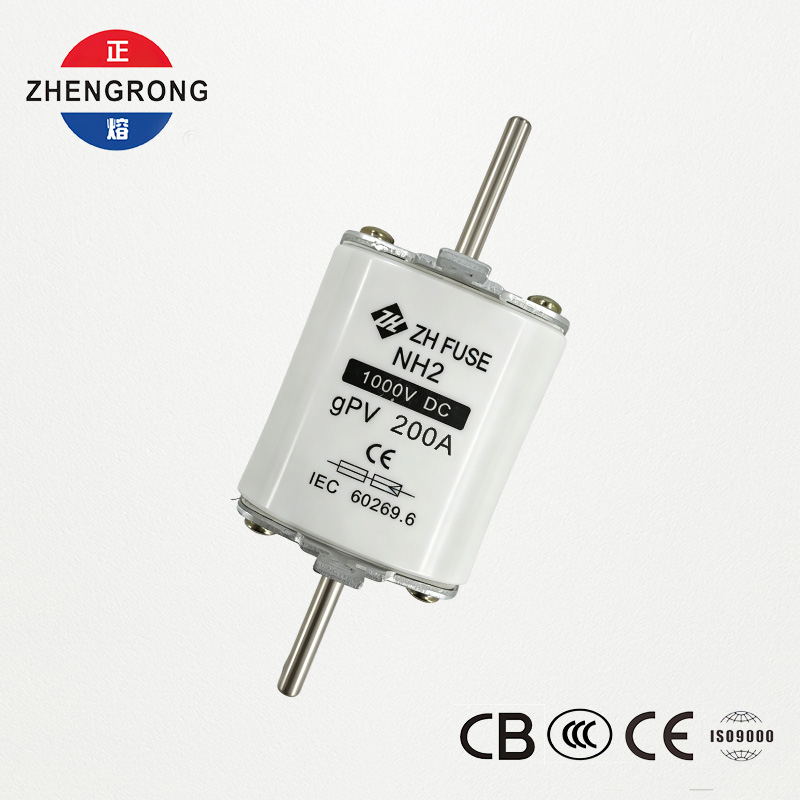 NH2 200A 1000V DC gPV fotovoltaikus biztosíték - IEC 60269.6 tanúsítvánnyal