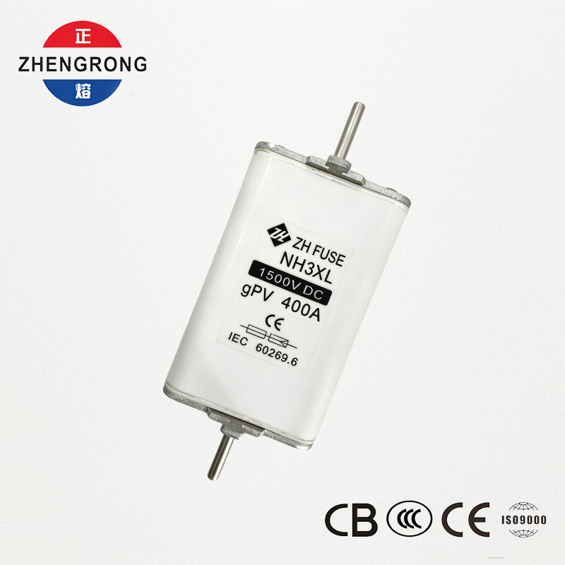 NH3XL 400A 1500V DC gPV fotovoltaikus biztosíték - IEC 60269.6 tanúsítvánnyal