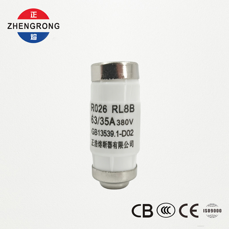 RL8B R026 35A 380V D02 hengeres biztosíték