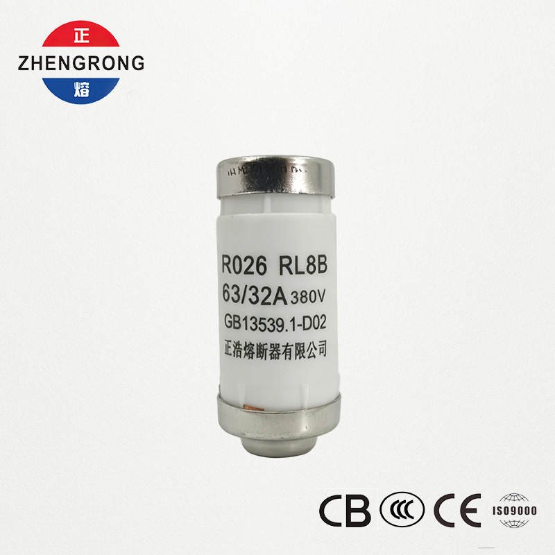 RL8B R026 380V biztosíték | 32A/63A D02 Szabvány
