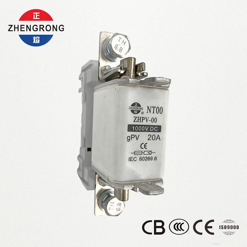 ZHPV-00 20A 1000V DC fotovoltaikus védőbiztosíték – CE minősítéssel